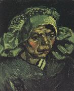 Vincent Van Gogh Head of a Peasant Woman with White Cap (nn04) painting